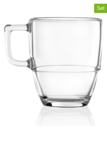 RCR cristalleria Szklanki (6 szt.) "Americano" do kawy - 350 ml