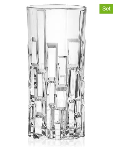 RCR cristalleria 6-delige set: glazen "Etna" - 340 ml