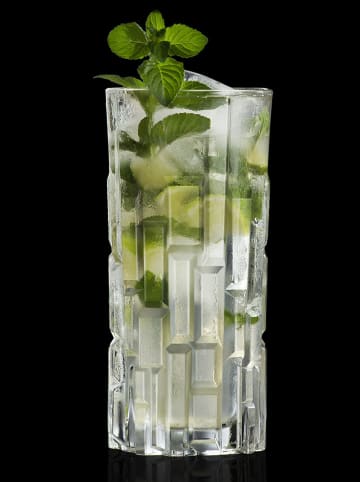 RCR cristalleria 6-delige set: longdrinkglazen "Etna" - 340 ml