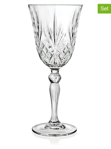 RCR cristalleria 6er-Set: Weingläser "Melodia" - 270 ml