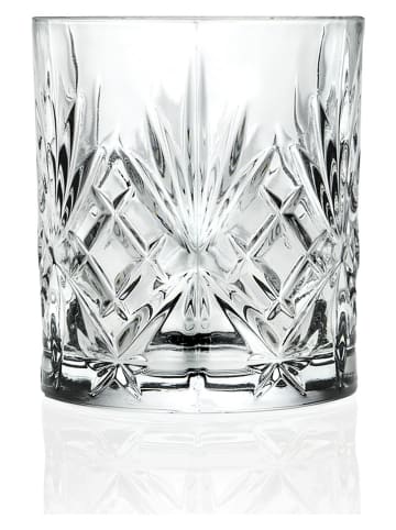 RCR cristalleria 6-delige set: whiskyglazen "Melodia" - 340 ml