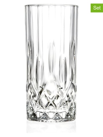 RCR cristalleria 6er-Set: Longdrinkgläser "Opera" - 360 ml