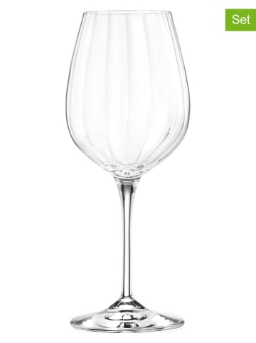 RCR cristalleria 6-delige set: wijnglazen "OptiQ" - 460 ml