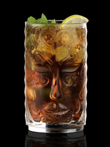 RCR cristalleria Szklanki koktajlowe (4 szt.) "Tiki Venezia" - 450 ml
