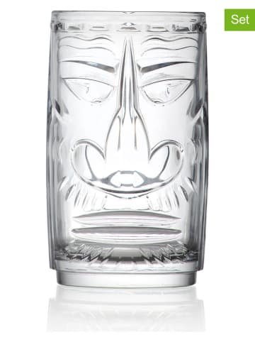 RCR cristalleria 4er-Set: Cocktailgläser "Tiki Sardinia" - 450 ml