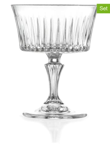 RCR cristalleria 6-delige set: dessertglazen "Timeless" - (H)12,5 x Ø 10 cm