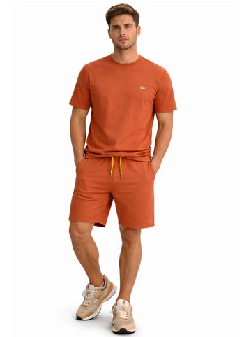 Geographical Norway Sweatbermuda "Pirofar" oranje