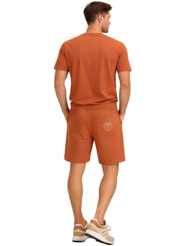 Geographical Norway Sweatbermuda "Pirofar" oranje