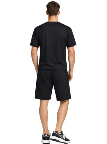 Geographical Norway Sweatbermudas "Pirofar" in Schwarz