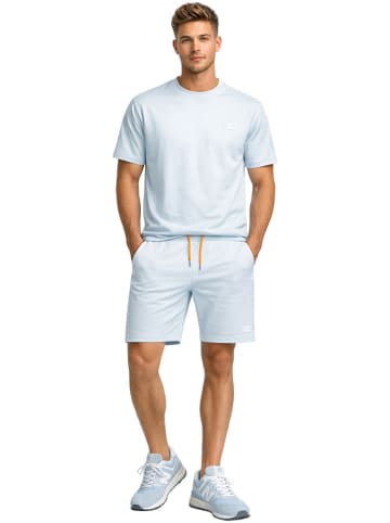 Geographical Norway Sweatbermudas "Pirofar" in Hellblau