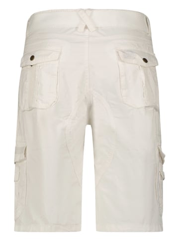 Geographical Norway Bermudy "Perou" w kolorze białym