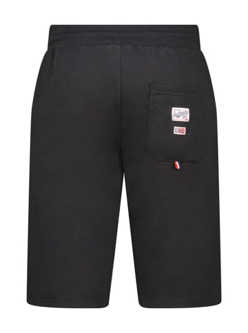 Geographical Norway Sweatbermuda "Pogo" zwart