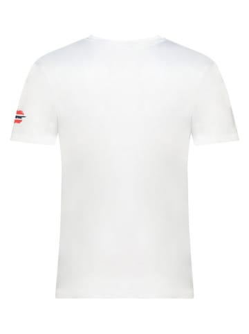 Geographical Norway Koszulka "Jeganto" w kolorze białym