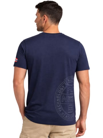 Geographical Norway Shirt "J-Flag" in Dunkelblau