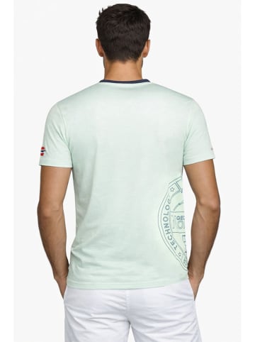 Geographical Norway Koszulka "J-Flag" w kolorze miętowym