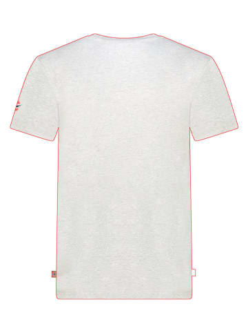 Geographical Norway Shirt "Vibe" in Hellgrau