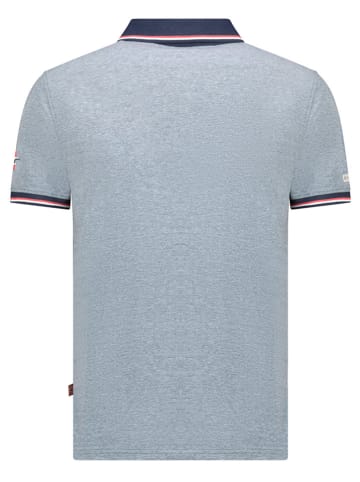 Geographical Norway Koszulka polo "Kblended" w kolorze niebieskim