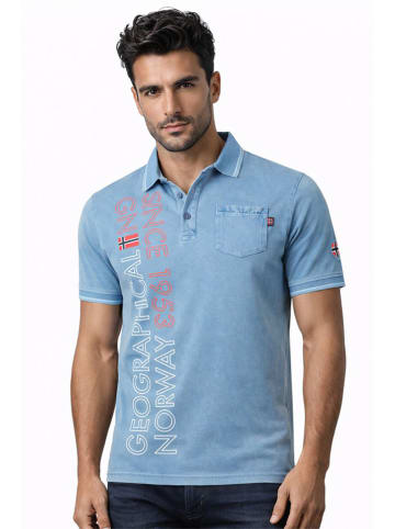 Geographical Norway Poloshirt "Konakri" lichtblauw