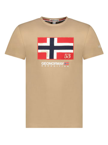 Geographical Norway Shirt "J-Newflag" beige