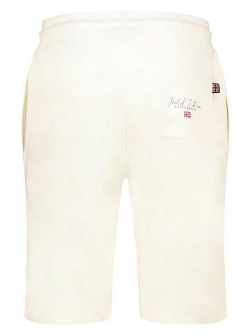 Geographical Norway Sweatbermudas "Paurant" in Creme