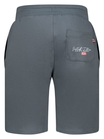 Geographical Norway Sweatbermuda "Paurant" antraciet