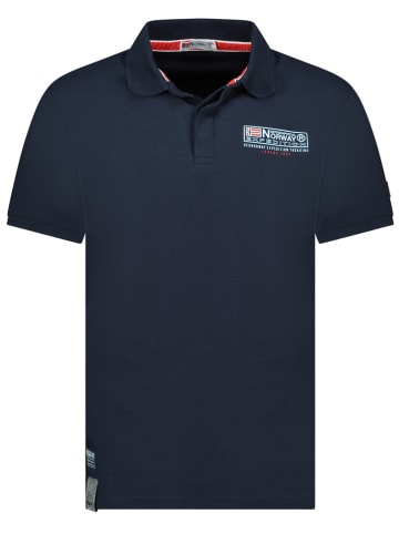 Geographical Norway Koszulka polo "Koffroy" w kolorze granatowym