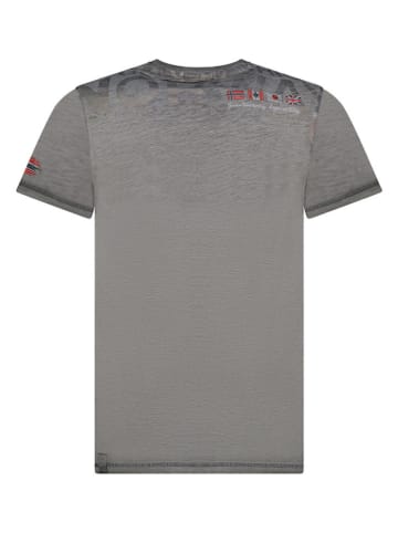 Geographical Norway Koszulka "Jamo" w kolorze antracytowym