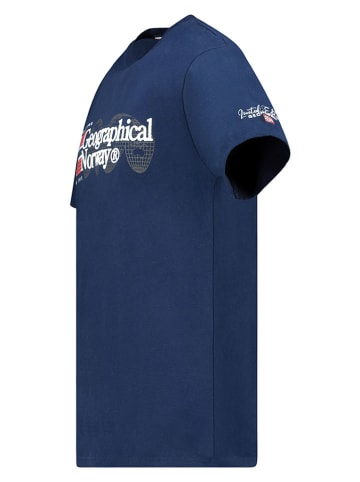 Geographical Norway Shirt "Jaramont" in Dunkelblau