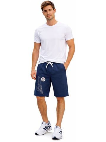 Geographical Norway Sweatbermudas "Parithe" in Dunkelblau