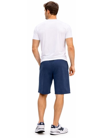 Geographical Norway Sweatbermuda "Parithe" donkerblauw