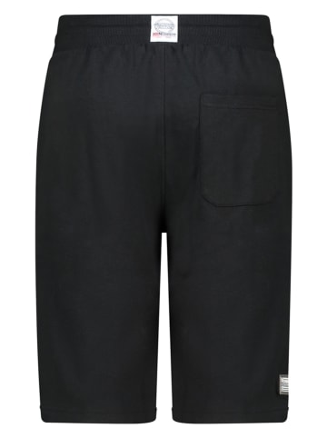 Geographical Norway Sweatbermudas "Ponakry" in Schwarz