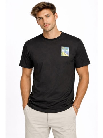 Geographical Norway Shirt "Jimoncello" in Schwarz