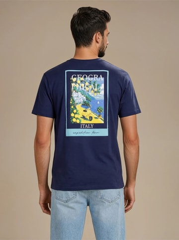 Geographical Norway Shirt "Jimoncello" in Dunkelblau