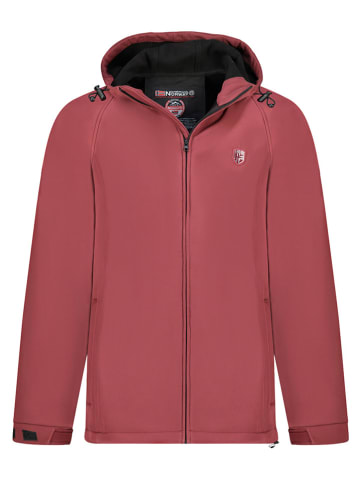 Geographical Norway Kurtka softshellowa "Tamigotal" w kolorze bordowym