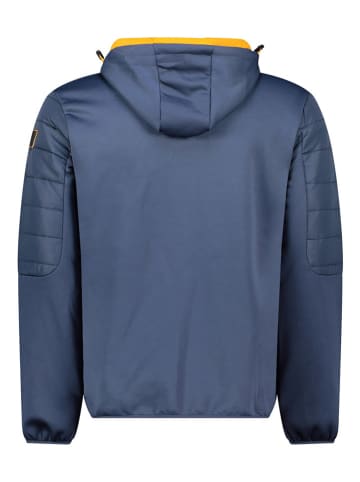 Geographical Norway Softshelljacke "Tennis" in Dunkelblau/ Orange