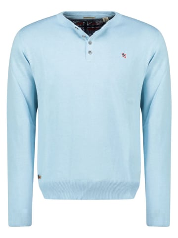 Geographical Norway Pullover "Fraser" in Hellblau