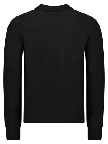 Geographical Norway Sweter "Fiji" w kolorze czarnym