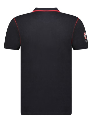 Geographical Norway Poloshirt "Kilsvik" zwart