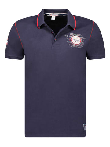 Geographical Norway Poloshirt "Kilsvik" donkerblauw