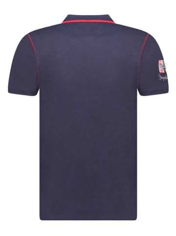 Geographical Norway Koszulka polo "Kilsvik" w kolorze granatowym