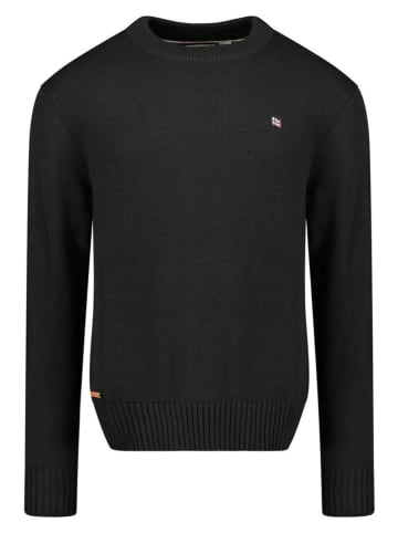 Geographical Norway Pullover "Flinder" in Schwarz