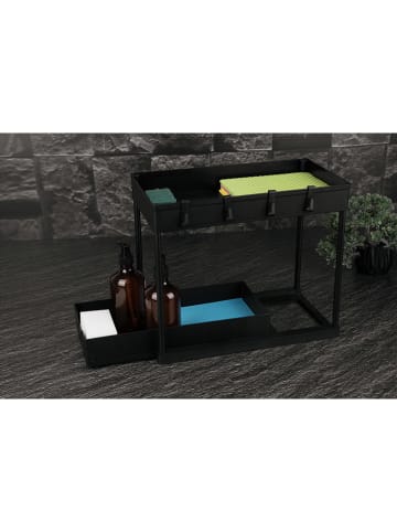 Berlinger Haus Küchenorganizer in Schwarz - (B)40 x (H)33,5 x (T)22 cm