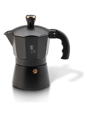 Berlinger Haus Espressokocher in Schwarz - 6 Tassen