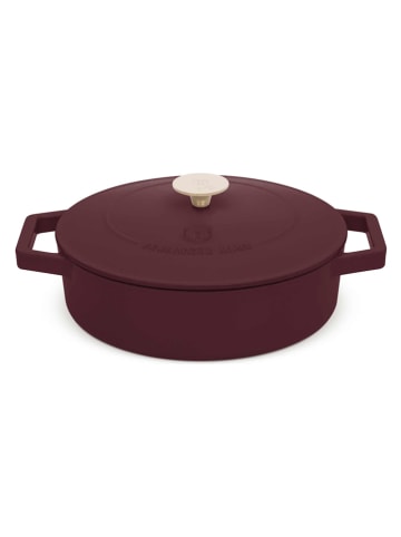 Berlinger Haus 2tlg. Set: Gusseiserner Shallow Pot "Cast Iron - Leonardo Collection" - Ø 26 cm