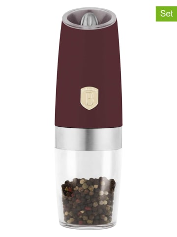Berlinger Haus 2tlg. Set: Salz- & Pfeffermühle ''Gravity - Leonardo Collection'' in Bordeaux