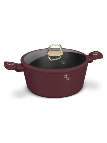 Berlinger Haus 2-delige set: braadpan ''Leonardo Collection'' bordeaux - Ø 28 cm