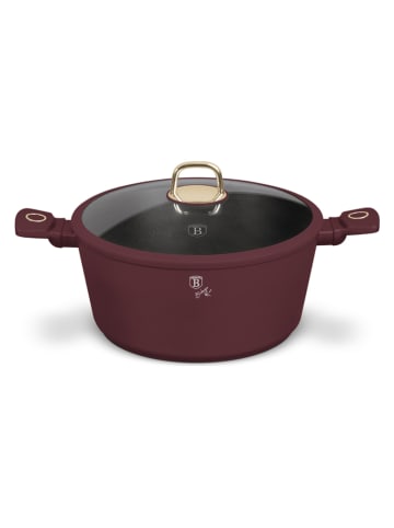Berlinger Haus 2-delige set: braadpan ''Leonardo Collection'' bordeaux - Ø 30 cm
