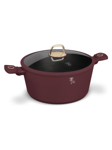 Berlinger Haus 2-delige set: braadpan ''Leonardo Collection'' bordeaux - Ø 30 cm