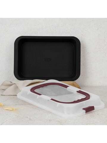 Berlinger Haus 2tlg. Backblech in Bordeaux - (L)36,5 x (B)24,5 cm