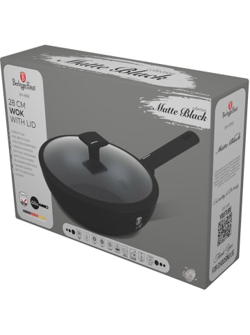 Berlinger Haus 2-częściowy zestaw "Matte Black Collection" w kolorze czarnym - Ø 28 cm